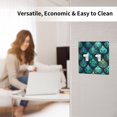 thumbnail image 4 of 2 Gang Double Toggle Wall Plate Light Switch Cover Wallplate - Fish scale Mermaid Tail art, 4 of 5