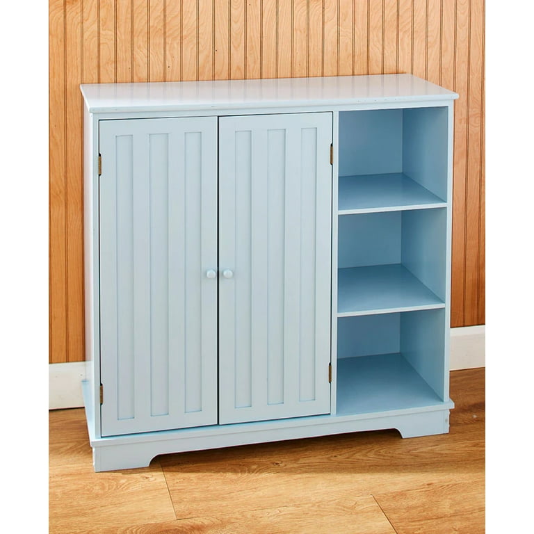 Beadboard wooden clearance storage cabinets