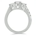 thumbnail image 2 of 1 1/2 Carat TW Diamond Three Stone Ring in 10K White Gold, 2 of 2