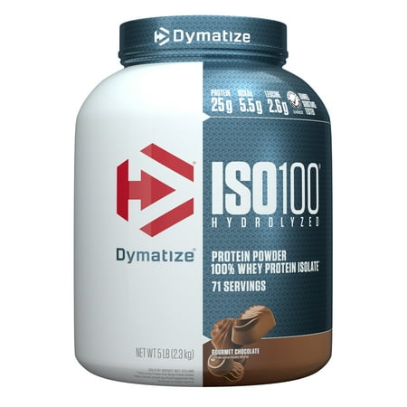 UPC 705016353187 product image for Dymatize ISO100 Hydrolyzed Whey Isolate Protein Powder  Gourmet Chocolate  5 lb | upcitemdb.com
