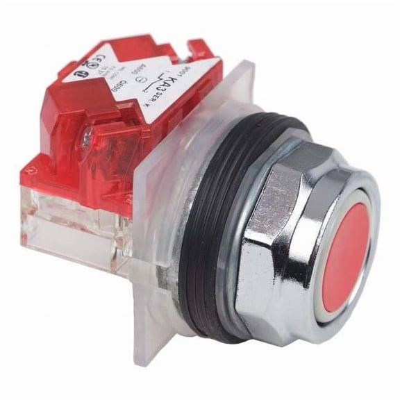 Schneider Electric Push Button Operator, 30 mm, 1NC, Red 9001KR1RH6