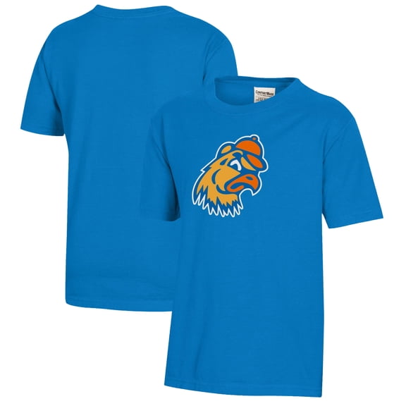 Youth Royal Trinity Bantams Logo Comfort Wash T-Shirt