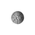 thumbnail image 2 of CTR Basketball Antique Silver Pin by Ringmasters, 2 of 2