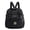 Black, variant on Women's Durable Nylon Backpack Travel Water Resistant Crossbody Shoulder Bag