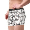 thumbnail image 2 of Xecao Bird Print Men's Underwear Boxer Briefs Pack - Your ComfortSoft, Moisture-Wicking, and Breathable Choice for Men's Underwear-Large, 2 of 5