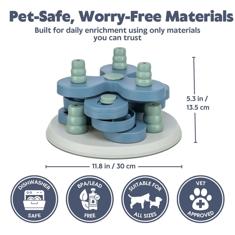 TRIXIE Dog Activity Flower Strategy Game, Level 3, Advanced Dog