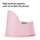 thumbnail image 3 of Asiento de inodoro OXO Tot Blossom con protector contra salpicaduras, 3 of 6