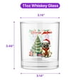 thumbnail image 5 of Merry Christmas and Happy New Year Santa Pug Holiday Xmas Winter 2025 11oz Whiskey Glass Mug Dog Lover Gifts Whiskey Cocktail Glasses Cup - 00024, 5 of 5
