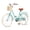 Green, variant on WARAYZ 24 Inch Girls Bike with Basket, Adjustable Seat & Handlebar, Dual Brakes, Steel Frame, Kids Bicycle Age 10+