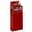 Red, variant on Metal Cigarette Case King Size with Sliding Lid, Holds 20 Cigarettes, Aluminum Pocket Holder ,Slim Travel Storage Box, Crush & Moisture Resistant Design