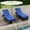 Brown Wicker/Blue Cushion, variant on Litake Patio Lounge Chairs,Outdoor PE Wicker Chaise Lounge Set of 2,Chaise Lounge Chair Outdoor，Pool Furniture,Brown Rattan Recliners with Adjustable Backrest,Storage Table