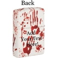 thumbnail image 2 of Zippo Lighter - Personalized Message Engraved on Backside Full Design 540 Color Style (Bloody Hand #49808), 2 of 11
