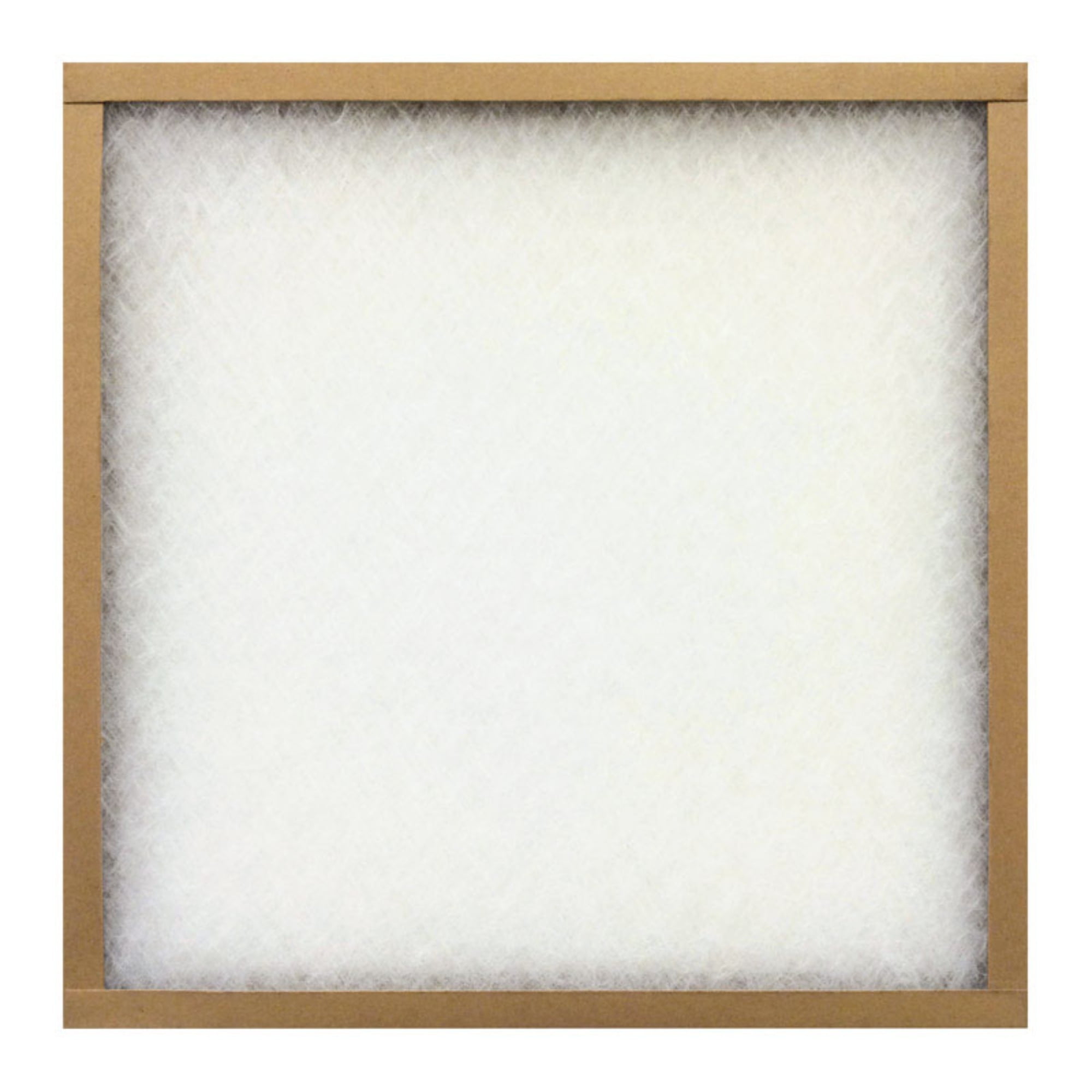 Precisionaire No Metal Air Filter 19-7/8 " X 21-7/8 " X 7/8 " Filament Spun Glass Media Case of 12