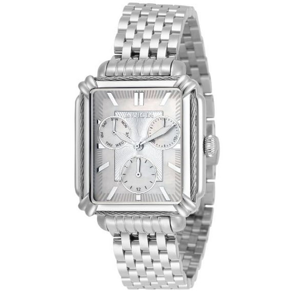 Invicta Women's 30855 Wildflower Set Quartz Chronograph White Dial Watch