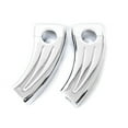 thumbnail image 1 of Krator Custom Chrome Motorcycle 1" Handlebar 3.5" Risers Compatible with Yamaha Road Star Silverado XV Midnight, 1 of 3