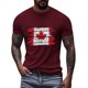 thumbnail image 4 of Camisas de Manga Corta para las Mujeres Impresión de Manga Corta Cuello Redondo, Camisa Casual de Poliéster para las Mujeres, Lavado de Manos, 4 of 8
