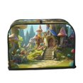 thumbnail image 2 of Fotbe Cute Mushroom Town A for Two Slice Toaster Cover, Fingerprint Protector, Super Soft Appliance Cover And Dust Cover,Bread Dust Cover & Fingerprint Protection, 2 of 7