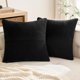 thumbnail image 1 of 2 Packs de Fundas de Almohada Decorativas Bohemias para Sofá, Cama, Decoración Del Hogar, 18x18 Pulgadas, Negro, 1 of 6