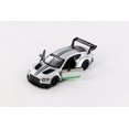 thumbnail image 2 of 2018 Bentley GT3, Silver - Kinsmart 5417D - 1/38 scale Diecast Model Toy Car, 2 of 4