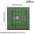 thumbnail image 3 of 20 Count Soccer-Themed Napkins, Football Party Paper Napkins for Sports-Themed Birthday Celebrations and Game Day Parties, 3 of 7