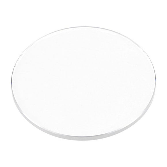 Unique Bargains 26mm Dia. Watch Glass Sapphire Crystal Lens, Round Flat 1.1mm Thickness Replacement Parts Clear