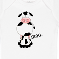thumbnail image 4 of Inktastic Cow-moo. Boys or Girls Baby Bodysuit, 4 of 5
