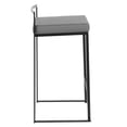 thumbnail image 5 of LumiSource Fuji Stacker 26" Fixed-Height Counter Stool - Set of 3, 5 of 6