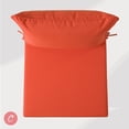 thumbnail image 6 of Costaelm Harmony Outdoor 2-Piece Deep Set Patio Seat Back Chair Cushions, 25 x 25, Orange, 6 of 11