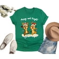 thumbnail image 3 of Merry and Bright Christmas T-Shirt – Cute Holiday Graphic Tee for Women, Men, Kids, Toddler & Baby – Family Matching Shirt, 3 of 7