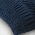 thumbnail image 2 of The HomeCentric Decorative Pillow Covers With Zippers, Blue Pack of 2, 18x18 inch (45x45 cm) Twisted Pintucks Decorative Pillow Covers, Solid Color Throw Pillow Covers, Style Pillow - Blue Wind Folds, 2 of 3
