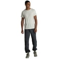 thumbnail image 2 of Fruit of the Loom Men's Crafted Comfort Super Soft Cotton Blend Elastic Bottom Fleece Sweatpants, Sizes S-2XL, 2 of 8