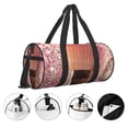 thumbnail image 3 of Easygdp Makeup Brush on Pink Glitter Bolsa de Viaje, Bolsa de Mano, Bolsa de Gimnasio, Bolsa de Equipaje para Viaje, 3 of 6