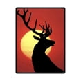 thumbnail image 1 of RYLABLUE Couverture en Polaire de Cerf Couverture 58x80 Pouces, 1 of 1