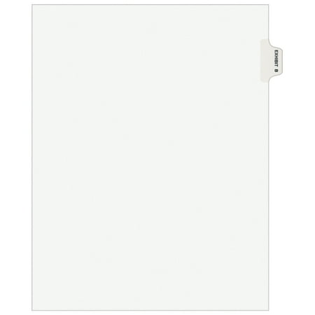 UPC: 0072782013721 | Avery Individual Legal Dividers Avery Style  Letter Size  Side Tab EXHIBIT B (1372)
