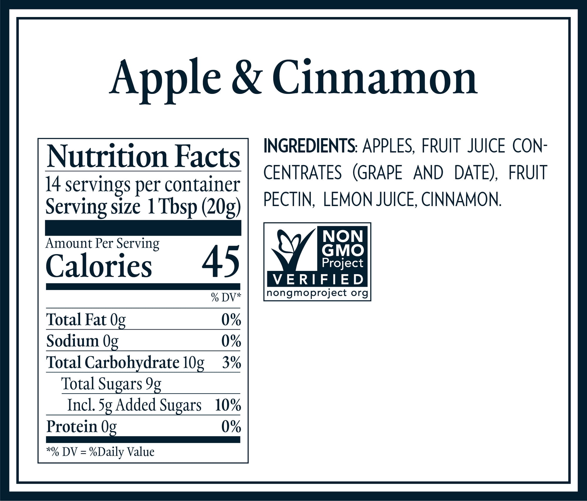 Pack of 6, St Dalfour Apple & Cinnamon Fruit Spread, 10 oz