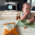 thumbnail image 2 of (Pack of 6), Puffworks Baby Organic Peanut Butter Puffs, 0.5 oz, 2 of 5