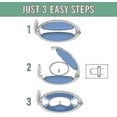 thumbnail image 3 of Silicone Portable Sans Urine Clip Clip d'Urine Mâle 3 Tailles Réglables, 3 of 3