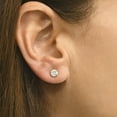 thumbnail image 3 of 1 CT. T.W. Genuine White Diamond Studs 14K White or Yellow Gold, 3 of 3