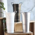 thumbnail image 3 of Umbrella Stand Metal Bucket Free Standing Umbrella Stand B A3, 3 of 5