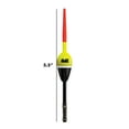 thumbnail image 6 of Thill Night N Day Glow Float Fishing Spring Float Yellow Black 3/4 in. Oval, 6 of 6