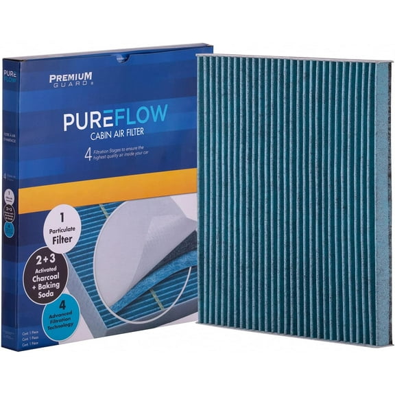 PG Cabin Air Filter PC5654X | Fits 2004-2014 Cadillac CTS, 2004-2009 SRX, 2005-2011 STS