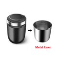 thumbnail image 1 of Auto Car Ashtray Cigarette Cup Ash Holder With Led Light Lid Portable Detachable, 1 of 3