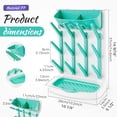 thumbnail image 2 of Threns Baby Bottle Drying Rack with 12 Hooks,Space Saving Kitchen Bottles Rack Dryer,Vertical Baby Bottle Holder Organizer for Countertop Storage Accessories, 2 of 10