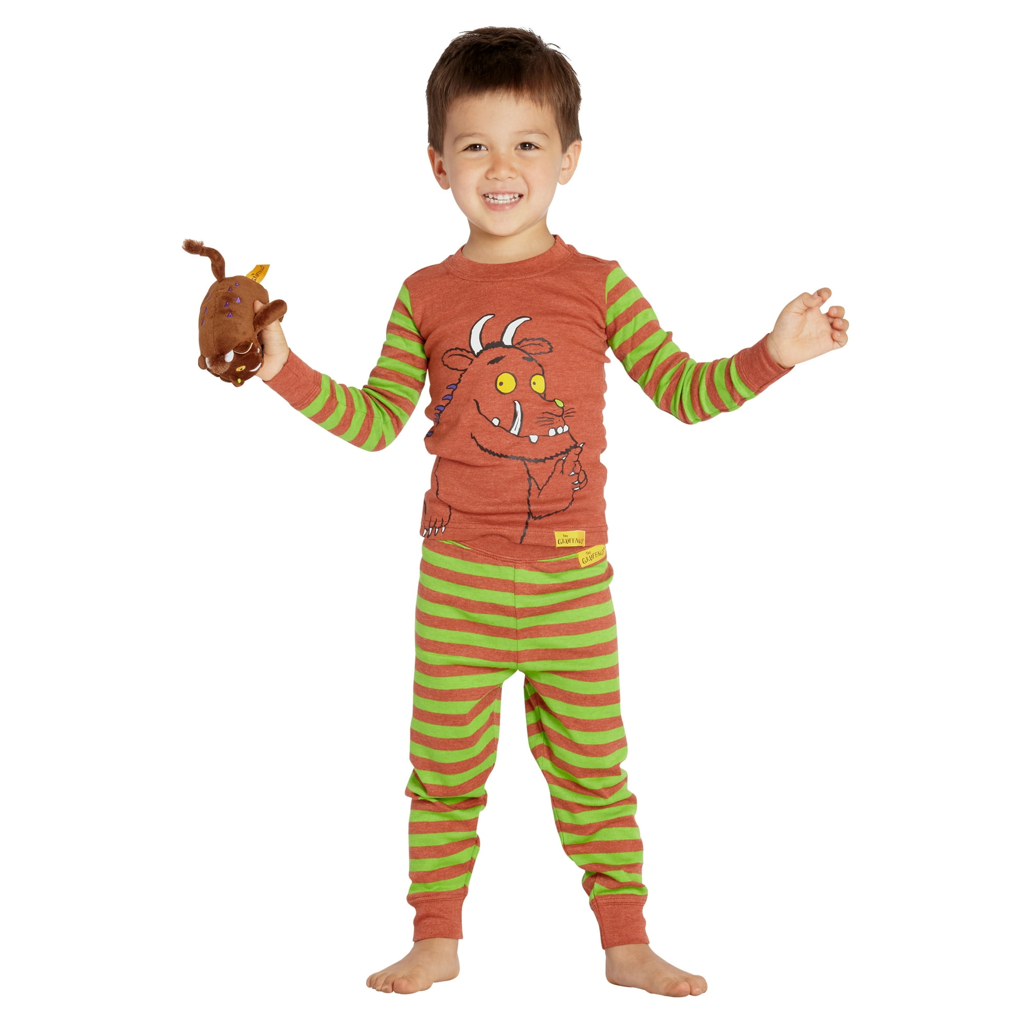 Gruffalo Tight Fit Cotton Pajama Set 2T Walmart