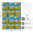 thumbnail image 2 of 2 Pcs Sunflower Field Blue Pattern Funny Kitchen Towels, Microfiber Dish Towels, Kitchen Tea Towels Set 18" X 26", 2 of 5