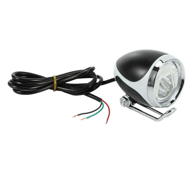 Luz delantera Led para bicicleta eléctrica, faro delantero con bocina, 24v, 36v y 48v, para Scooter, ciclomotor, triciclo