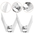 thumbnail image 3 of 2 Pcs Fourchette à Viande en Acier Inoxydable pour Rôtissoire, Fourchette pour Poulet Rôti pour Barbecue, Fourchette de Gril, 3 of 8