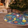 thumbnail image 5 of Sikiie Cartoon Space Nativity Christmas Tree Skirt, Jesus Christian Winter Holiday Tree Mat Decoration(30-48IN)30", 5 of 6