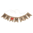 thumbnail image 3 of Banner de arpillera Banner del Día de San Valentín BE Decoración del Día de San Valentín Be Mine Banner Top of the Line Jadeshay A, 3 of 8