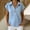 A1 Blue, variant on Linen Blouses for Women Cotton Tops for Women Tshirts for Vacation Short Sleeve Cotton Linen Collared Henley Shirt Boho Tops for Women Gauze Tops Women Gauze Tops A1 White 2XL